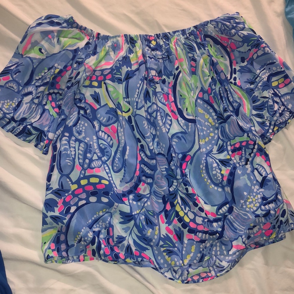 Sain off the shoulder top